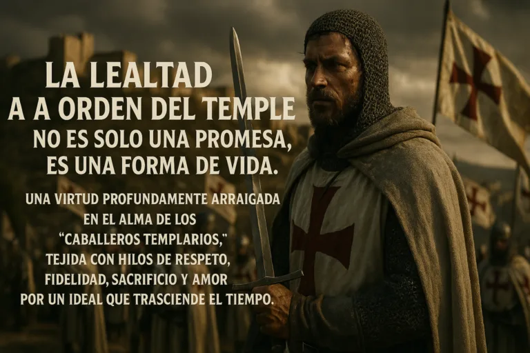 la lealtad a la orden del temple un legado de honor, fe y misterio