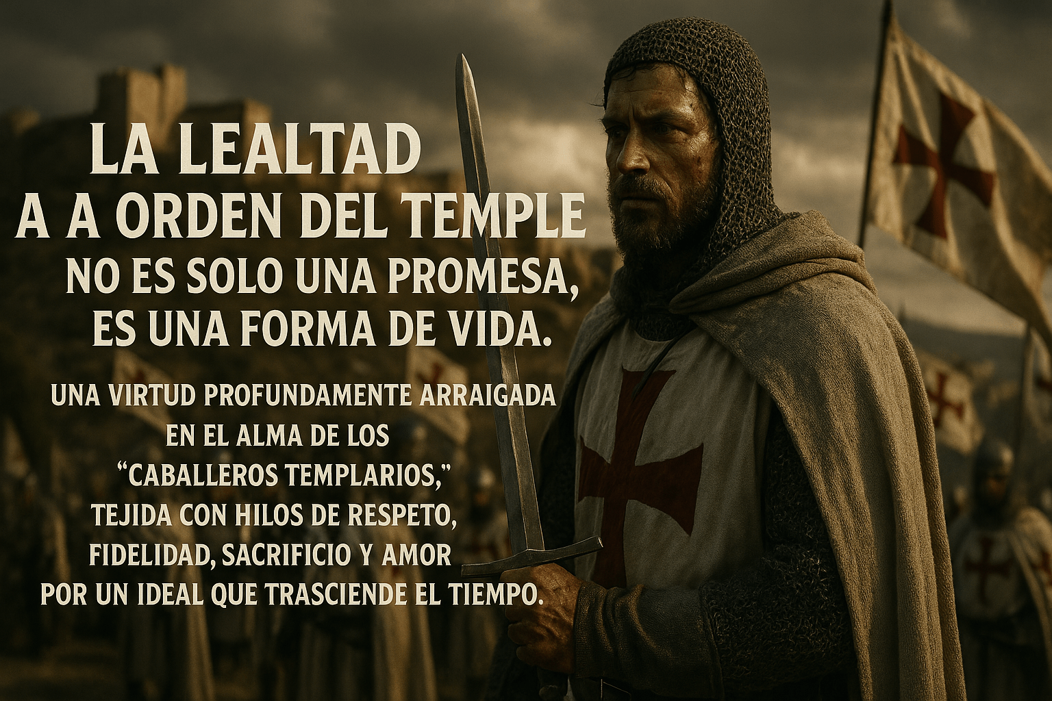 la lealtad a la orden del temple un legado de honor, fe y misterio